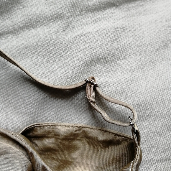 WILFRED Isabelle Dress Olive Beige Mini Silky Cupro Size 2 Aritzia - Picture 10 of 14